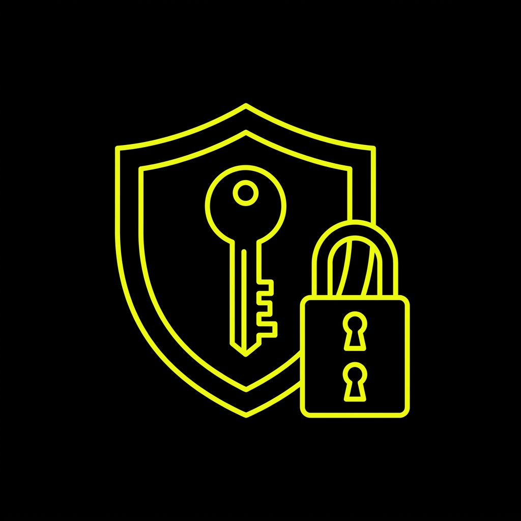 Safe Login and customer support preparation illustration